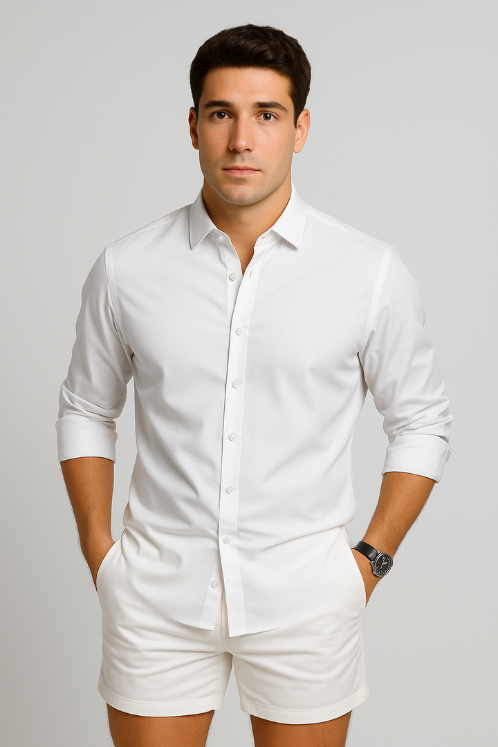 Men’s Casual Shirt | Relaxed Fit with Button