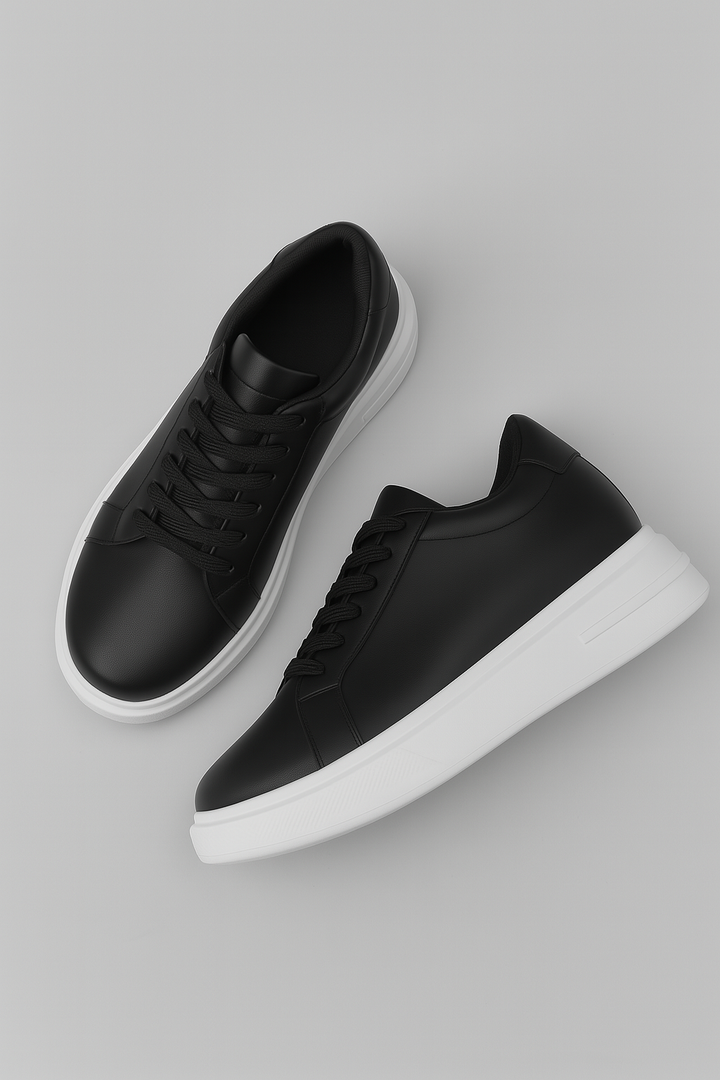 Men’s Sneakers – Height-Boost Look, Breathable & Sporty Style