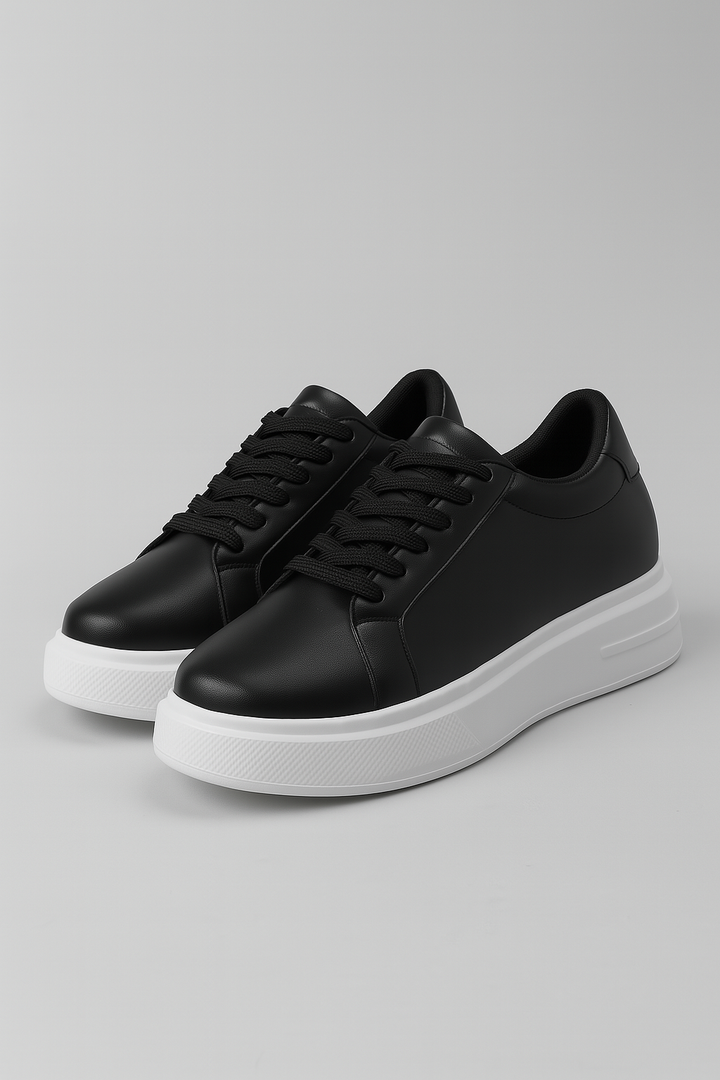 Men’s Sneakers – Height-Boost Look, Breathable & Sporty Style