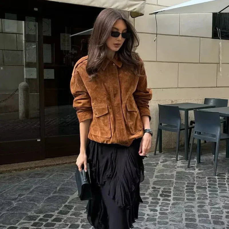 Claire | Women’s Relaxed Fit Fashion Casual Jacket