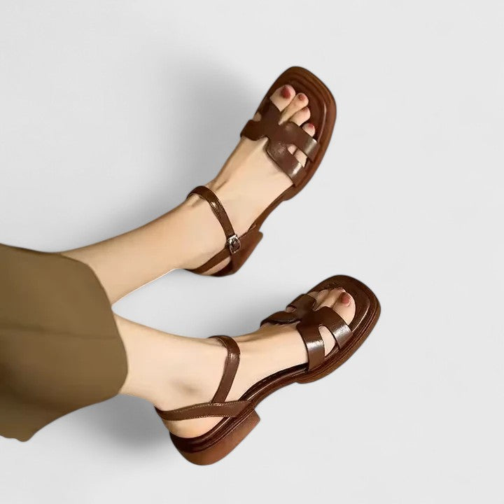 Solara | Sophisticated Flat Sandals
