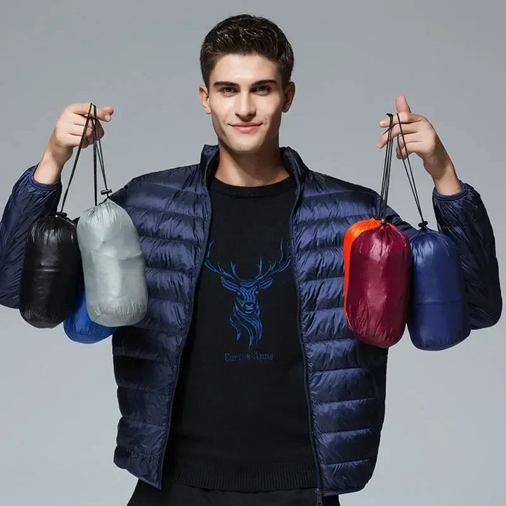 Mateo | Ultra Light Duck Feather Jacket for Men