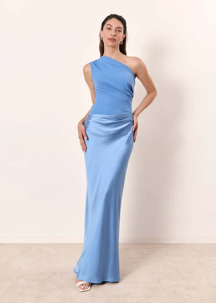 Violet & Grace™ | Maxi Dress with a Guilt in Satin