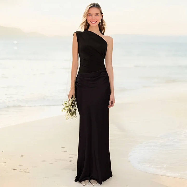 Violet & Grace™ | Maxi Dress with a Guilt in Satin