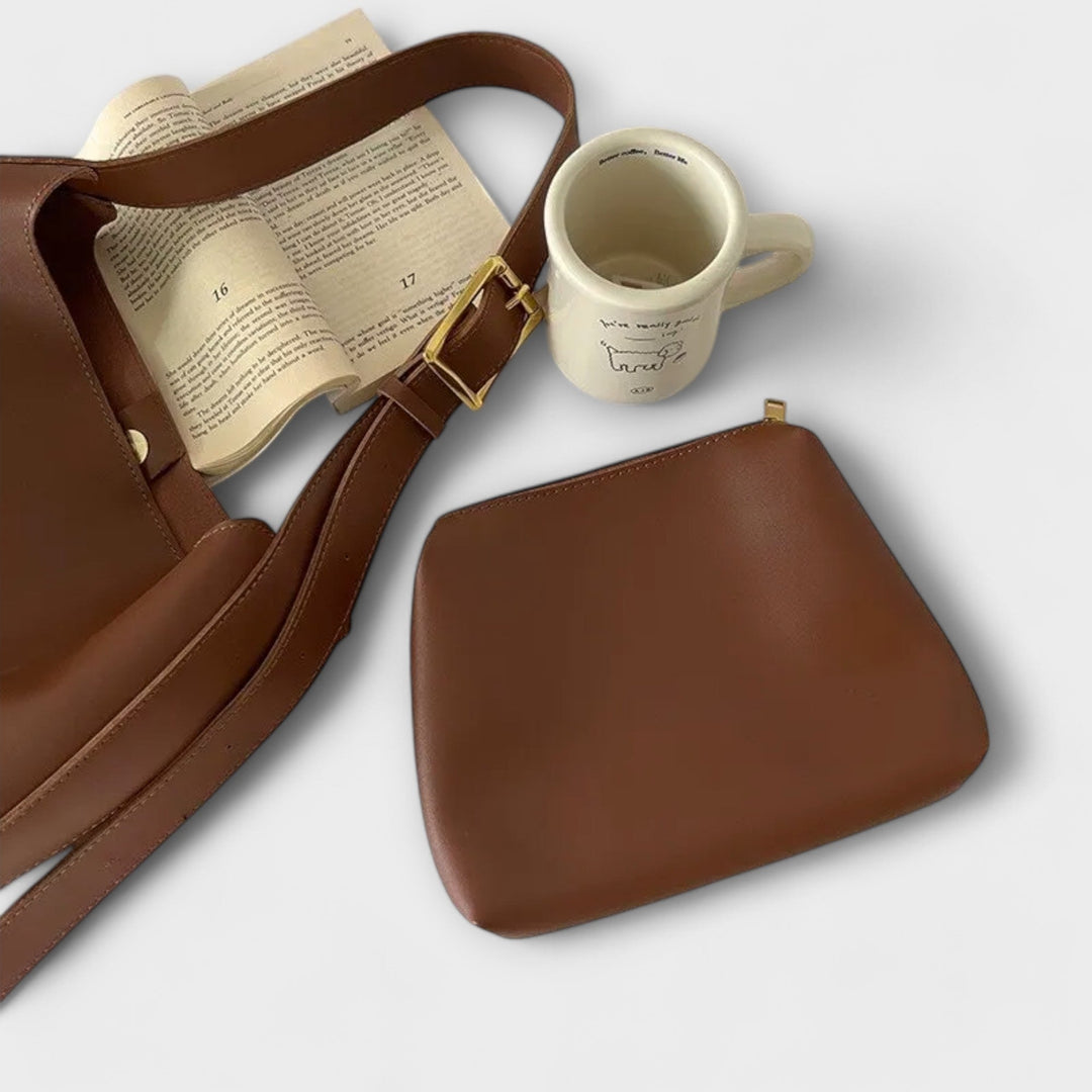 Amelia – Elegant Leather Shoulder Bag