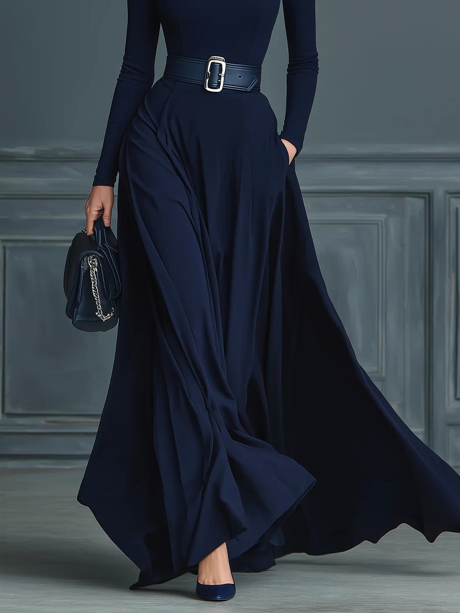 Whitney | Knitted High-neck Dress