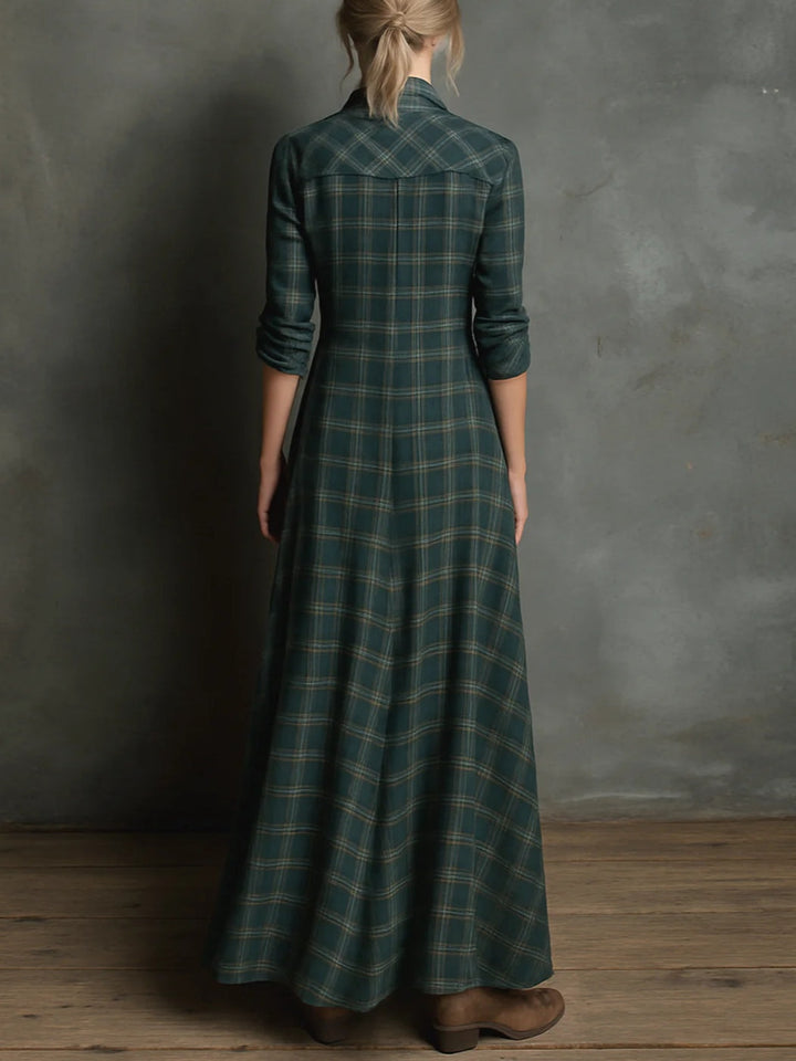 Soraya | Plaid Maxi Dress
