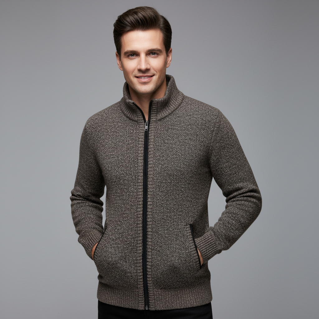 Hugo | Knitted Fleece Cardigan