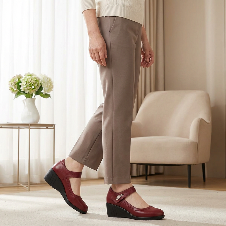 Emma | Elegant Comfort Mid-Heel Shoes