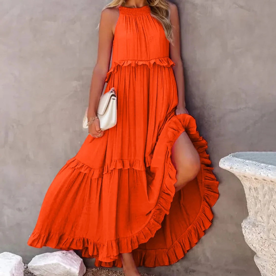 Charleston | Ruffled Maxi Dress
