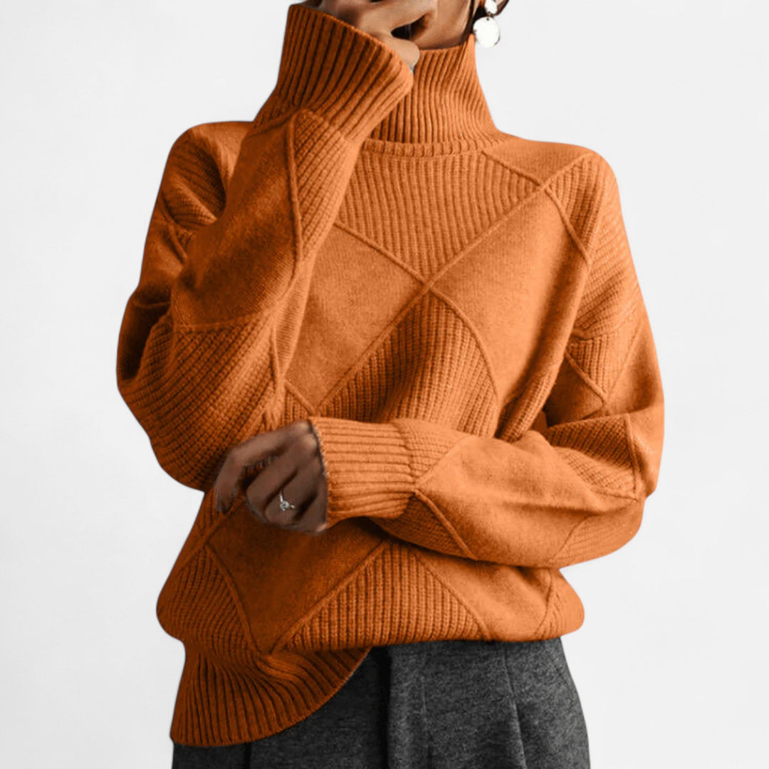 Women’s Premium Turtleneck Sweater