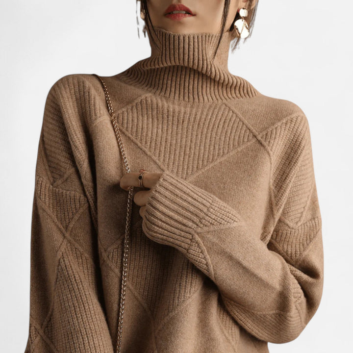 Women’s Premium Turtleneck Sweater