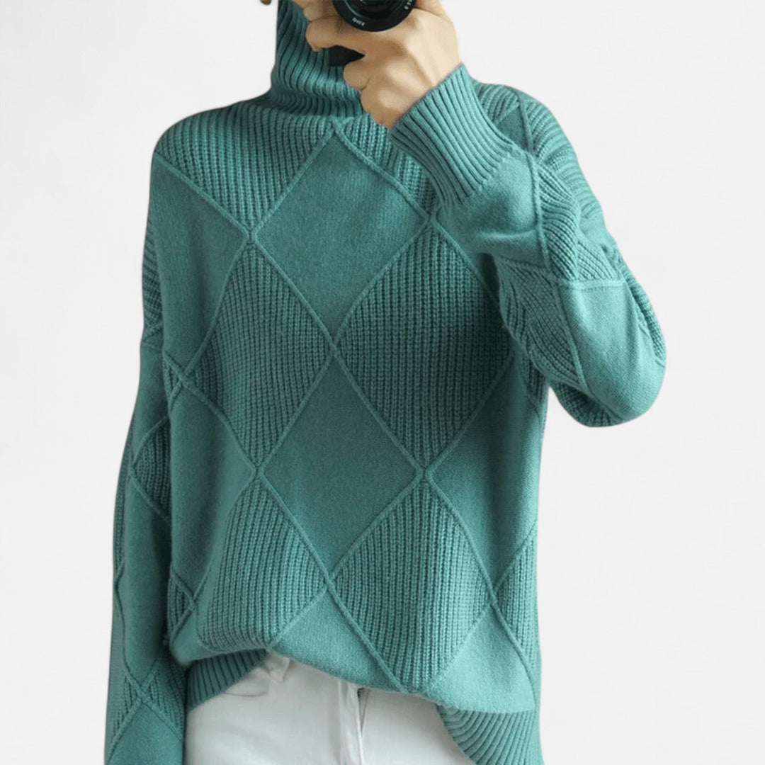 Women’s Premium Turtleneck Sweater