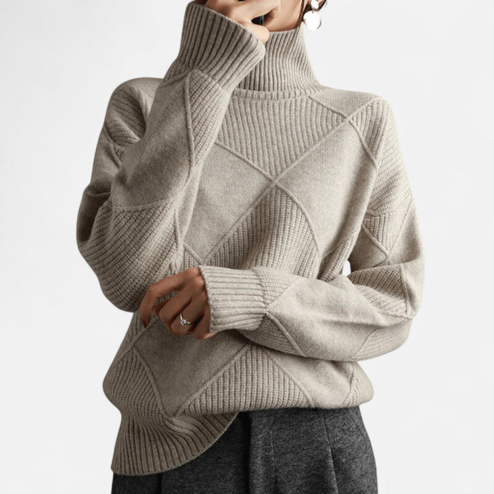 Women’s Premium Turtleneck Sweater