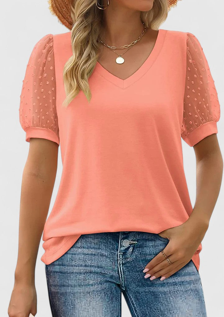 Nina | Relaxed V-Neck Comfort Top
