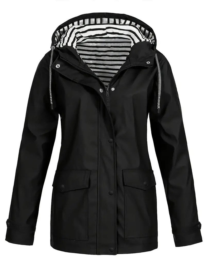 Aurora | Polyester Rain Jacket with Hood