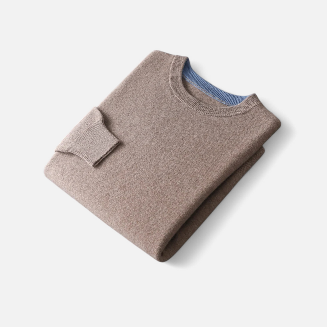 Roselains | Men’s Loose-Fit Cashmere Wool Jumper