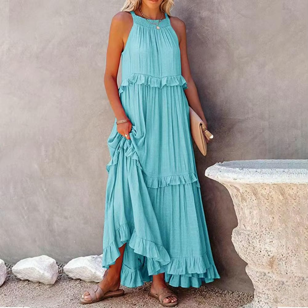 Charleston | Ruffled Maxi Dress