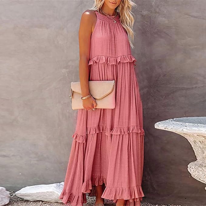 Charleston | Ruffled Maxi Dress