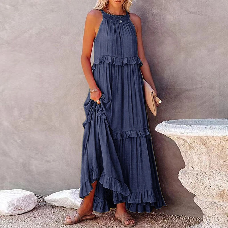 Charleston | Ruffled Maxi Dress