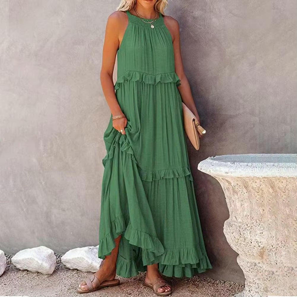 Charleston | Ruffled Maxi Dress