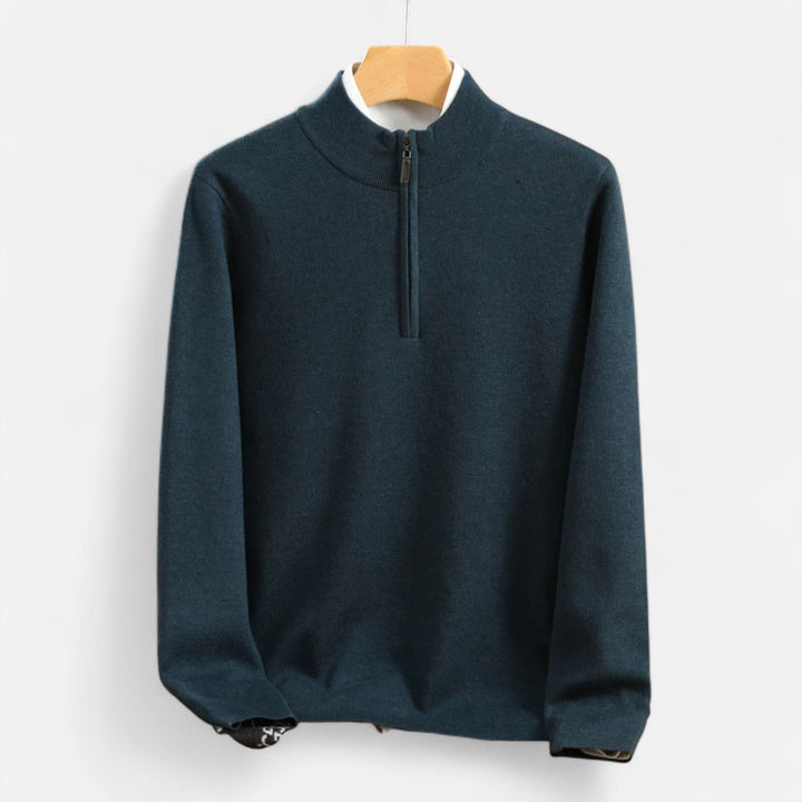 Men’s Merino Wool Half-Zip Sweater