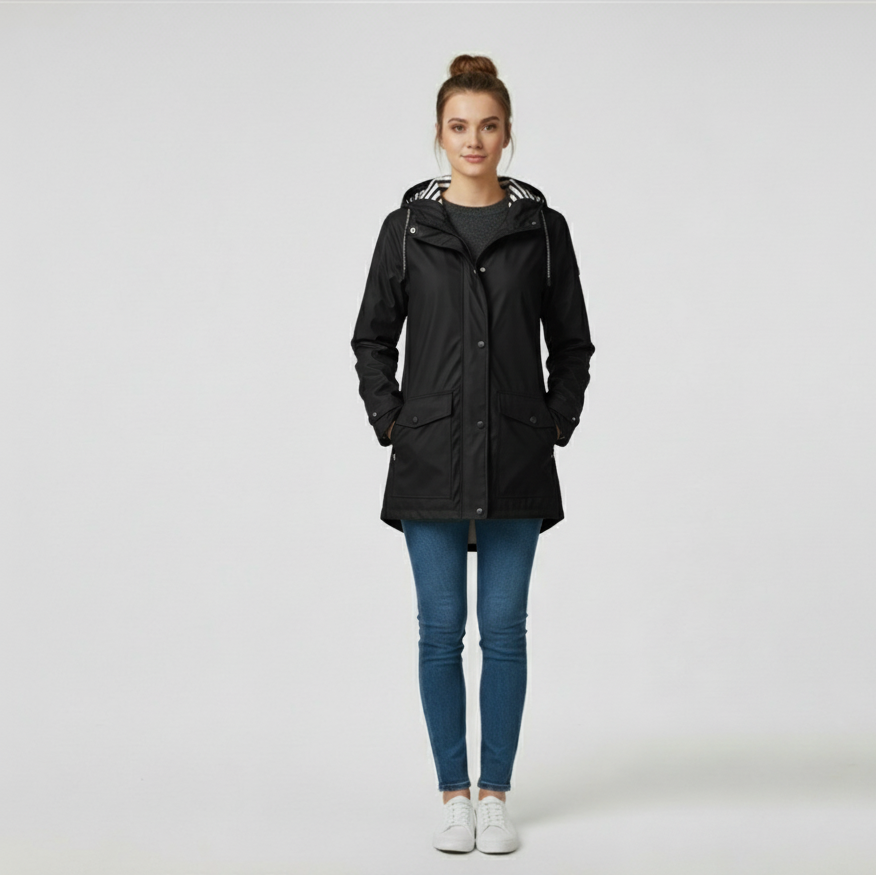 Aurora | Polyester Rain Jacket with Hood