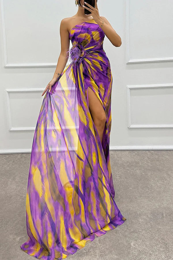 Violet & Grace™ | Vibrant Draped Dress