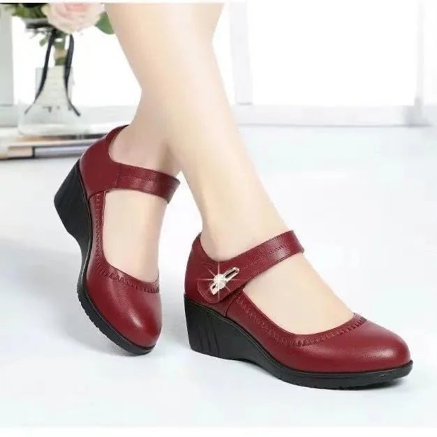 Emma | Elegant Comfort Mid-Heel Shoes
