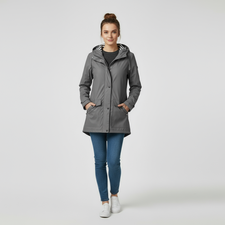 Aurora | Polyester Rain Jacket with Hood