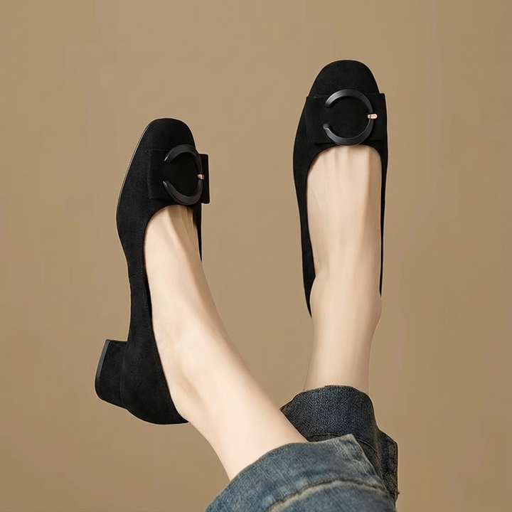 Soraya | Suede Flats