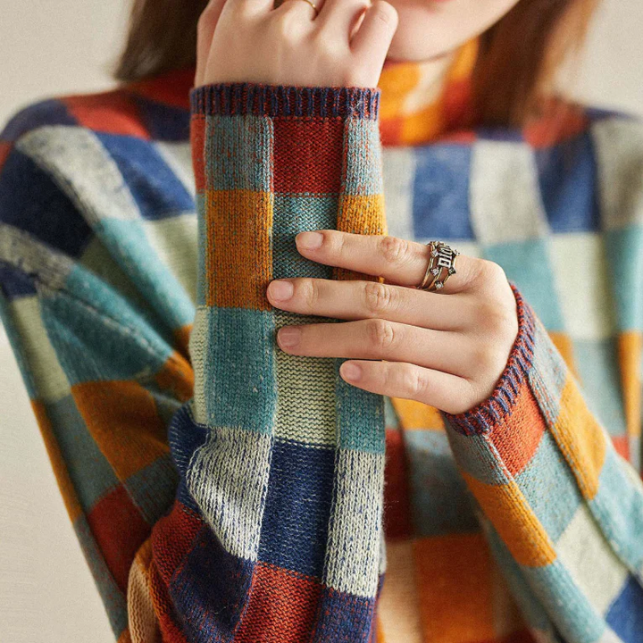Leah | Cozy Turtleneck Knit Jumper