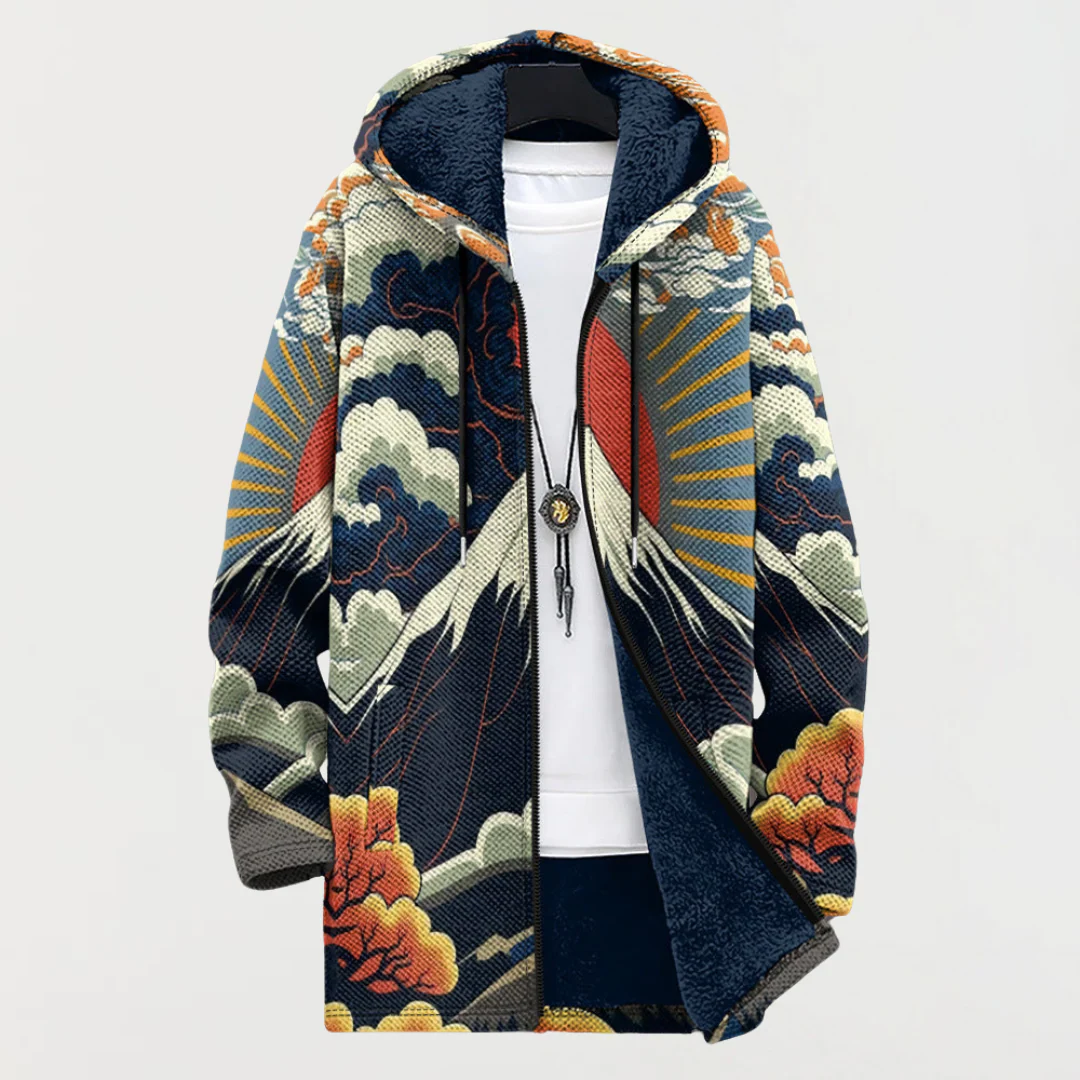 Astra Art-Inspired Cozy Cardigan - Soft, Stylish Comfort