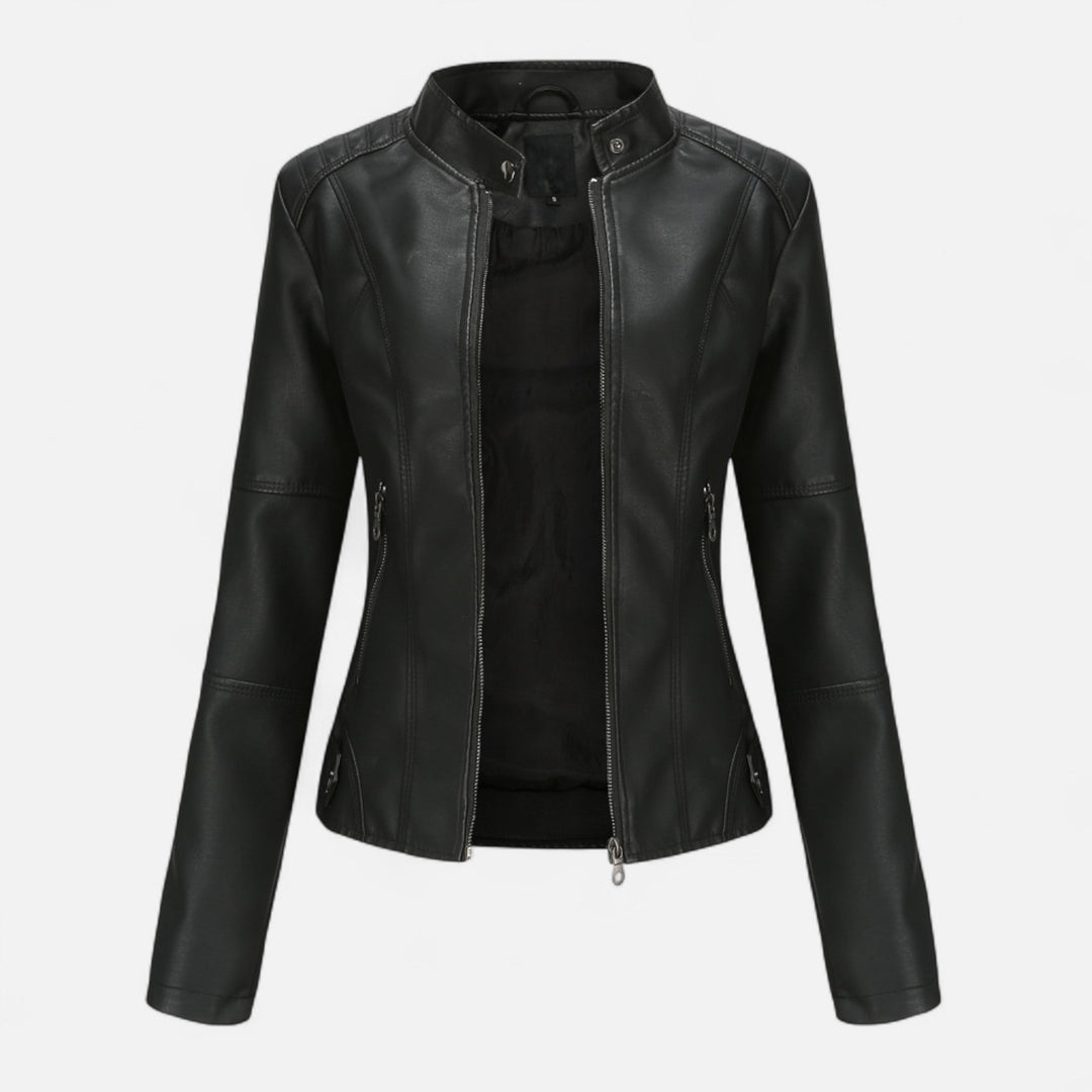 Roselains | Women’s Leather Jacket– Heritage Chic