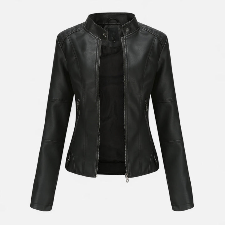 Roselains | Women’s Leather Jacket– Heritage Chic