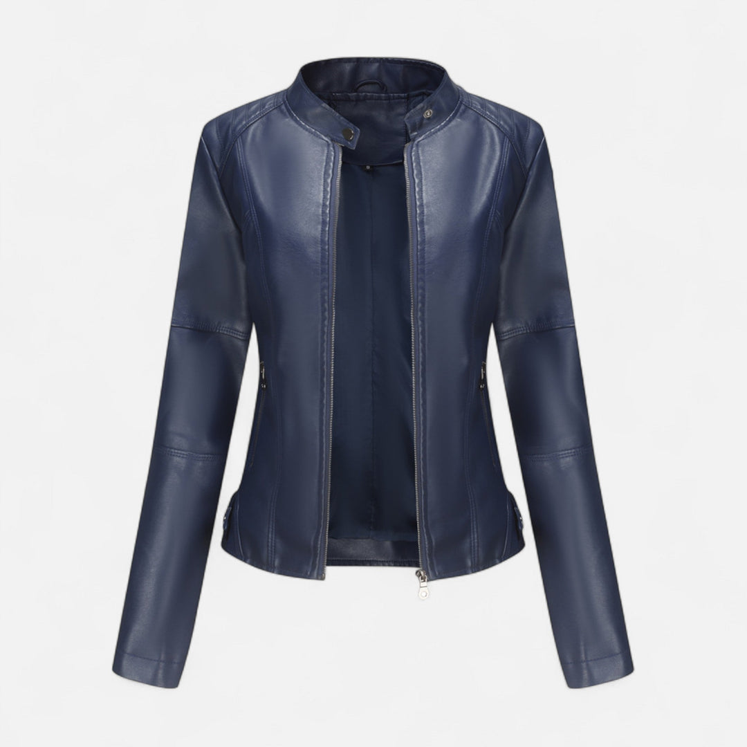 Roselains | Women’s Leather Jacket– Heritage Chic
