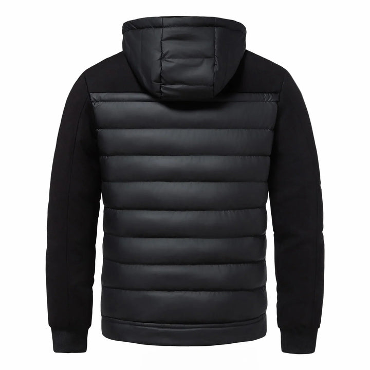 Mr. Black Hooded Cardigan Jacket