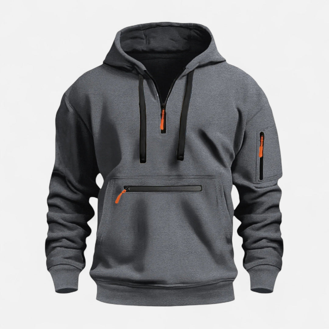 Dorevelle | Men’s Hooded Sweater – Heritage Zip Pullover