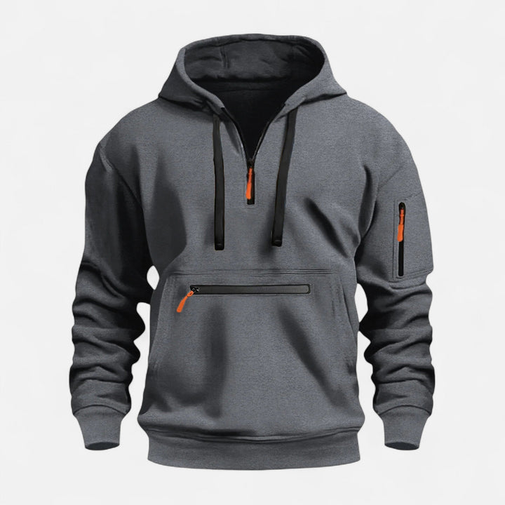 Dorevelle | Men’s Hooded Sweater – Heritage Zip Pullover
