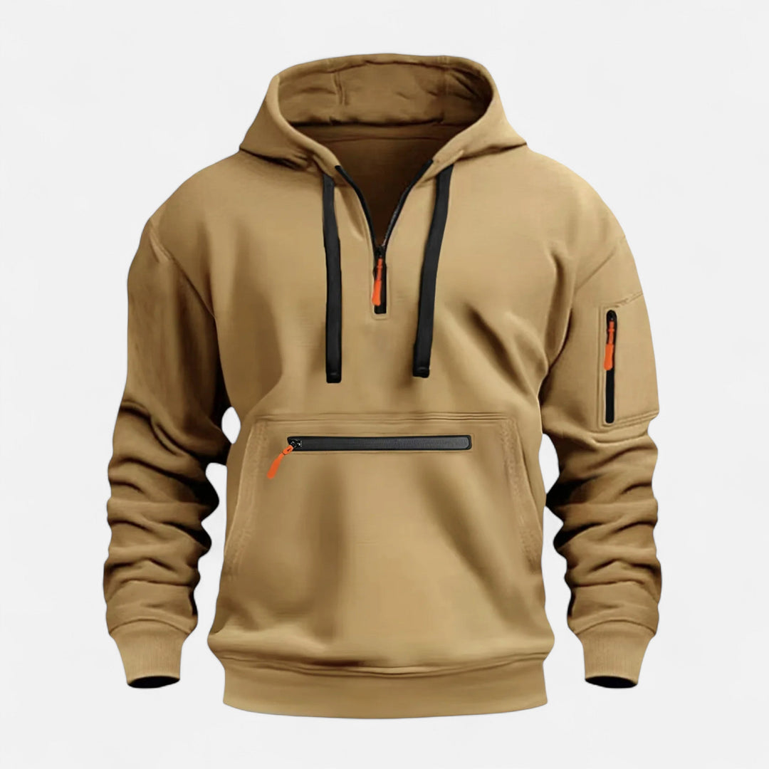 Dorevelle | Men’s Hooded Sweater – Heritage Zip Pullover
