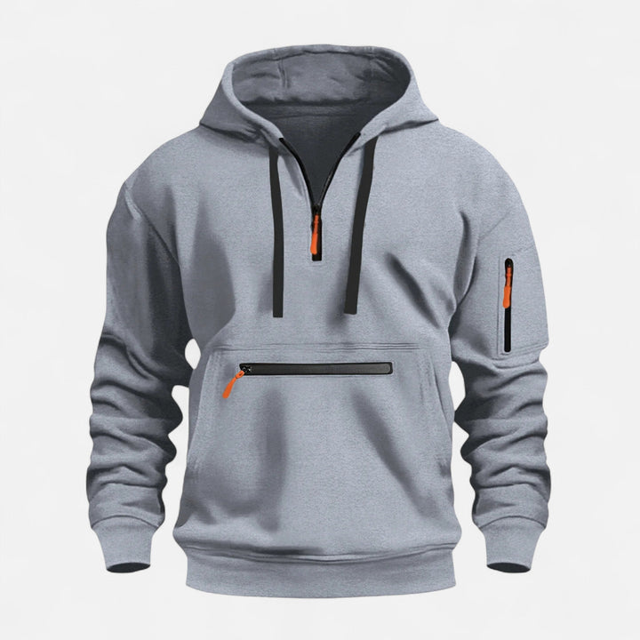 Dorevelle | Men’s Hooded Sweater – Heritage Zip Pullover