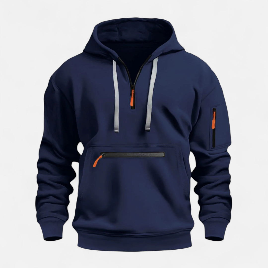 Dorevelle | Men’s Hooded Sweater – Heritage Zip Pullover