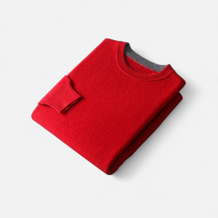 Roselains | Men’s Loose-Fit Cashmere Wool Jumper